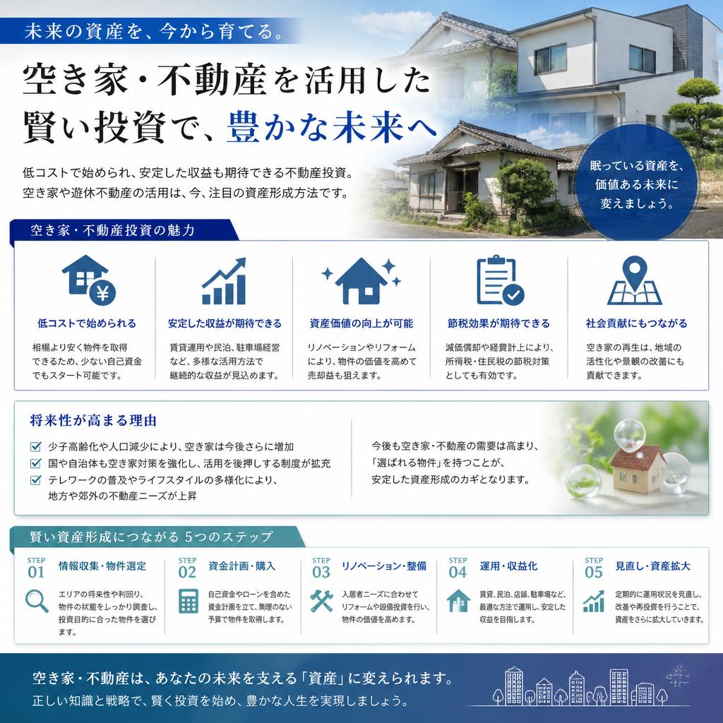 不動産投資の魅力