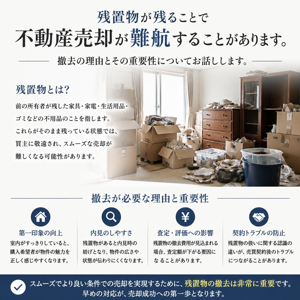 残置物撤去の必要性