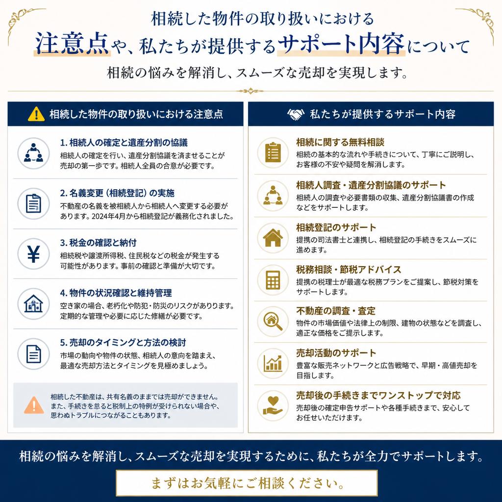 相続物件の売却