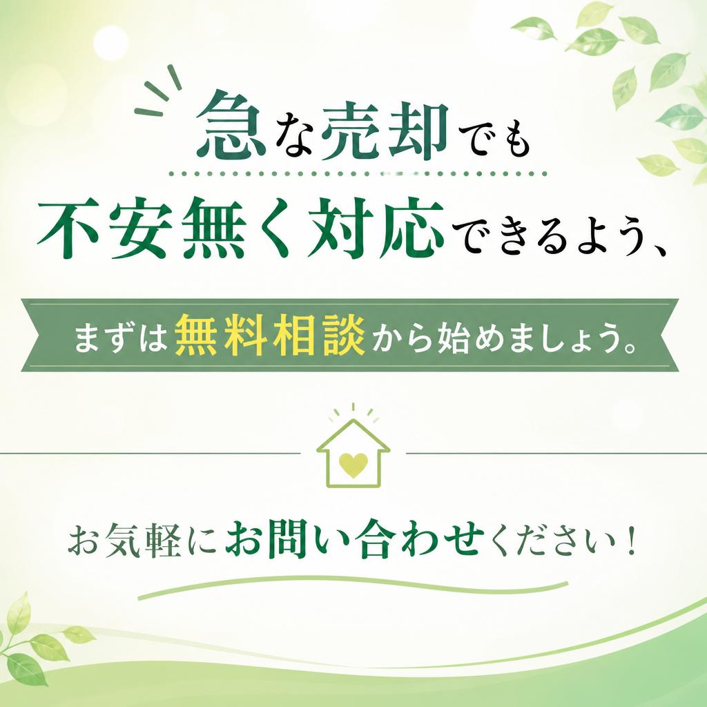 まずは無料相談を！