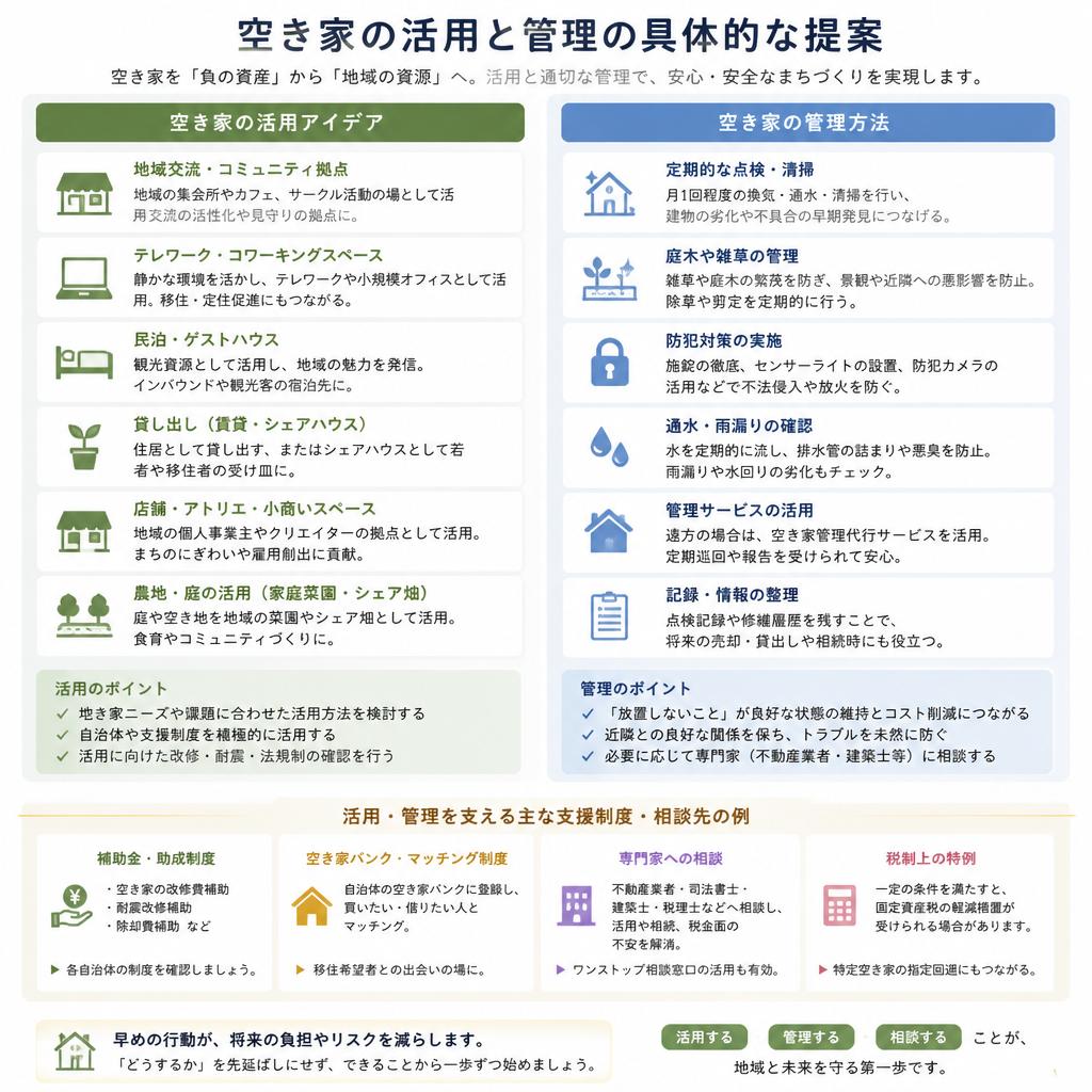 空き家の適切な管理方法