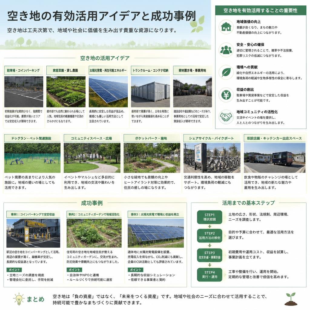 5. 空き地の活用方法